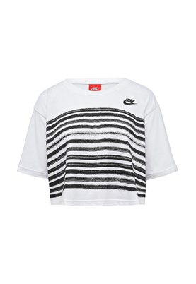 NIKE  W NSW TOP SS STRIPE