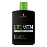 Schwarzkopf      3D Men Hair and Body Shampoo